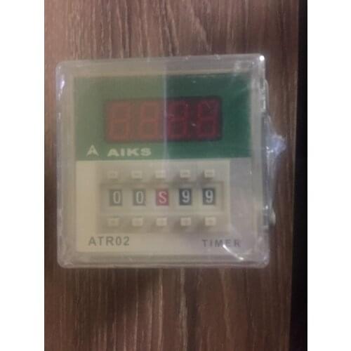 AIKS AUX time relay ATR02-B2 AC220V perfect alternative DH48S 24v ATR02-B1