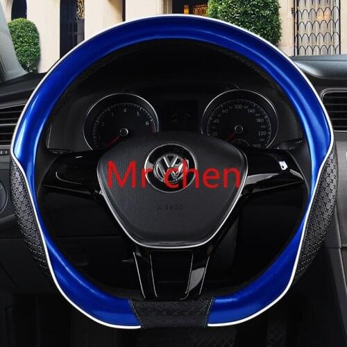 Universal antiskid Steering Wheel Covers leather15 Inch for audi tt r8 q series s series rs series automotive interior