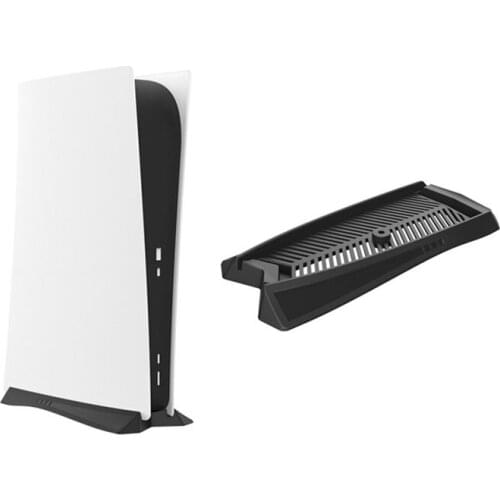 Vertical Stand for SONY PlayStation 5 Built-in Cooling Vents Digital Edition Game Console Dock for PS5
