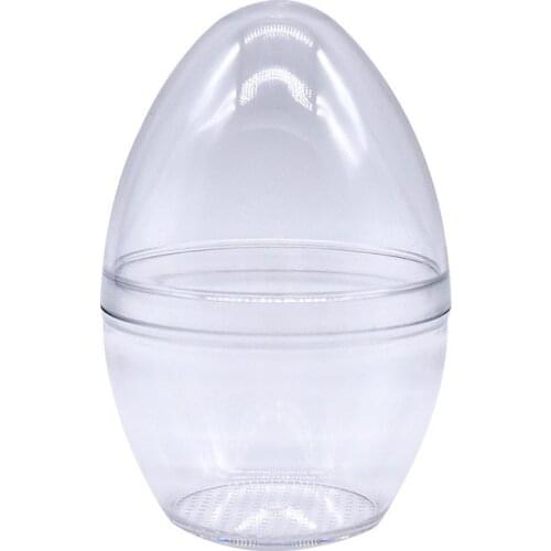 1pc Plastic Sponge Stand Storage Case Makeup Puff Holder Empty Cosmetic Egg Shaped Rack Clear Puffs Drying Box