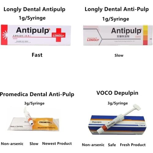 1Pack Dental Pulp Devitalizer Devitalization Paste Longly/VOCO/Promedica Devitalizing Agent Endodontic Antipulp
