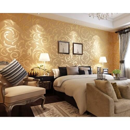 10meter 3d European waterproof living room wallpaper bedroom sofa tv backgroumd of wall paper roll