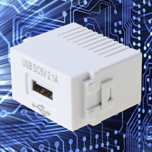 128Type 220 V to 5 V 1A USB Interface Adapter Switching Module 2.1A Mobile Phone Charging Panel USB Power Module