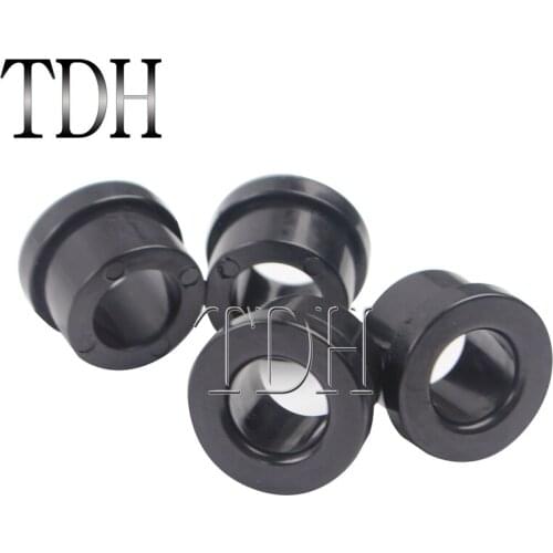 4pcs Motorcycle Black/Red Polyurethane Handlebar Riser Bushings For Harley FLH/T 1984-2016 Trike (56161-83A)