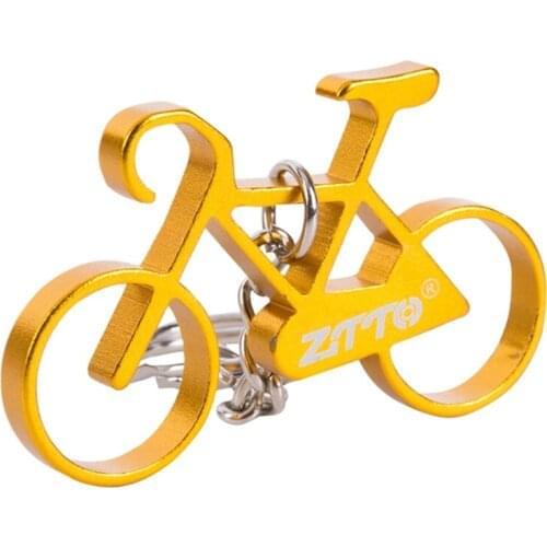 55KD Bicycle Keychain Festive Party Supplies Wedding Souvenirs Aluminum Alloy Bicycle Keychain Key Chain Ring