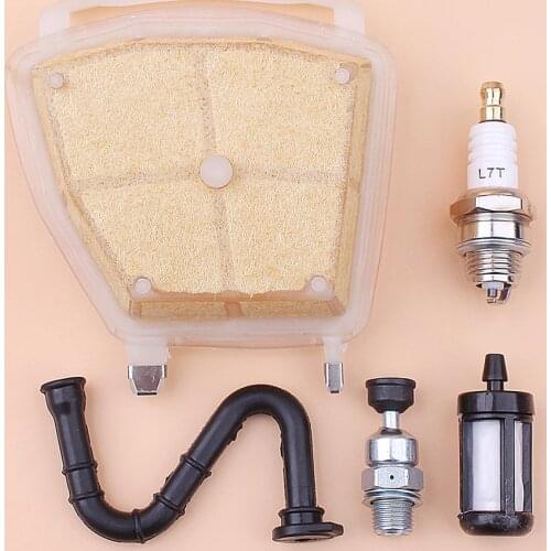 Air Fuel Filter Line For Stihl MS311 MS362 MS391 Decompression Valve Spark Plug Kit Chainsaw 1140 140 4401