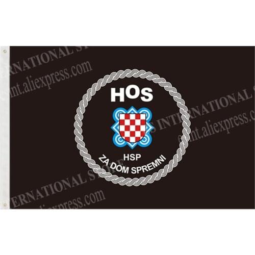 HOS Flag USA ARMY 150* 90cm 3ft x 5ft Custom Banner Metal Holes Grommets