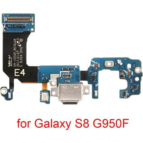 For Galaxy S8 G950F Charging Port Board for Galaxy S8 G950F Charging Flex Cable Charger Port Dock Connector