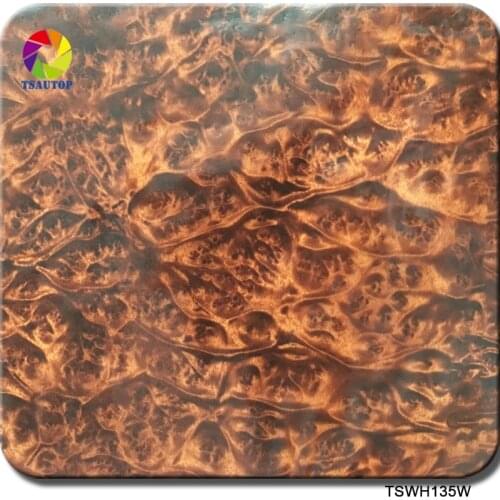 Free shipping 0.5m*2m/10m wood TSWH135W hydrographic dipping film water transfer printing film