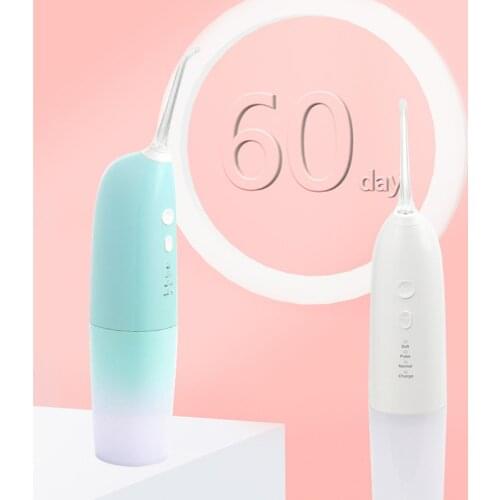 Irrigador Bucal Portable Oral Irrigator Dental USB Rechargeable Water Flosser Dental Calculus Waterproof Tooth Cleaner