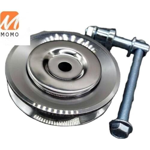 Excavator spare parts for XCMG XE60/60CA/80/85 air conditioning belt tensioner adjustment wheel tensioner A slot