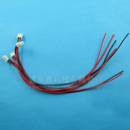 XH2.54 2P XH 20cm 200mm Single head Ribbon cable electronic line 1007 26AWG dupont Wire harness Pure copper(can be customized)