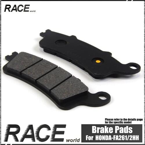 Motorcycles Front / Rear Brake Pads For HONDA-FA261 VT 1300 CTA Interstate 2015 F6C Goldwing 2014 For Victory Vision Street 0809