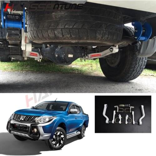 HANSSENTUNE 4x4 Steel Pickup Rear Stabilizer Anti-Sway Bar Balance Arm white For Triton L200 MY MQ 2015