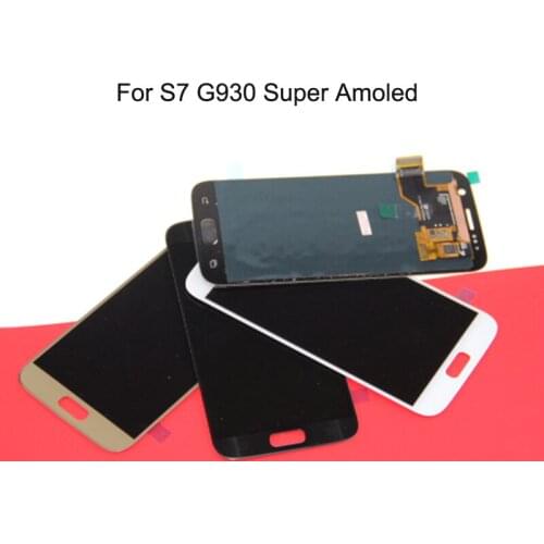 SUPER AMOLED For Samsung Galaxy S7 G930F G930FD G930A G930 LCD Display+Touch Screen Digitizer Assembly S7 G930 LCD