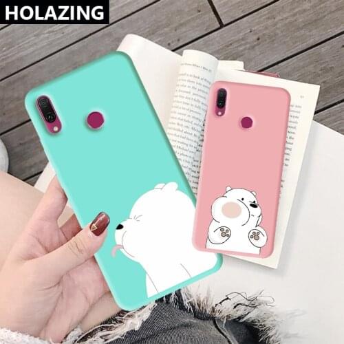 Soft Ultra Thin Matte Case For Huawei Y6 Prime 2019 Y7 Pro Y9 2018 2019 Phone Cases Cover Fundas