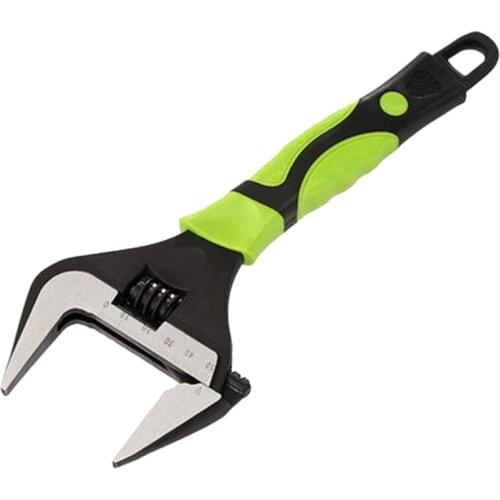 TOP Plumbing Adjustable Wrench Universal Wrench Wide Opening Thin Adjustable Wrench and Pipe Wrench