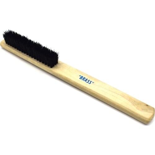 Jewelry Brush Black Bristle with Wooden Handle High Quality Jewellery Tools
