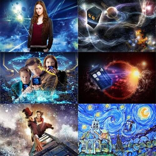 5d DIY Diamond Embroidery Doctor Who Diamond Painting Full Round/Square Drill Cross Stitch TRADIS Pictures Mosaic Home Decor