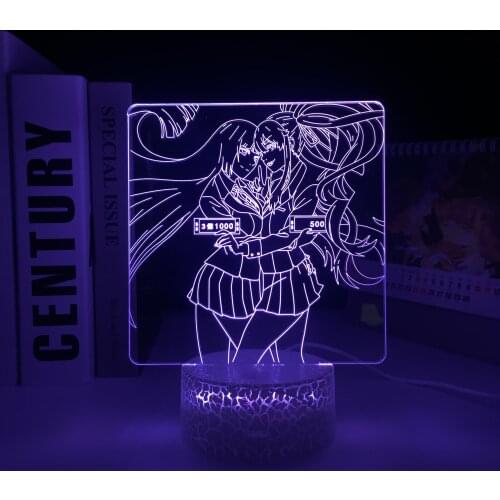 Animation Peripherals 3D Lamp Home Bedrooom Table Decoration Night Light for Couple Children Festival Birthday Gifts Night Light