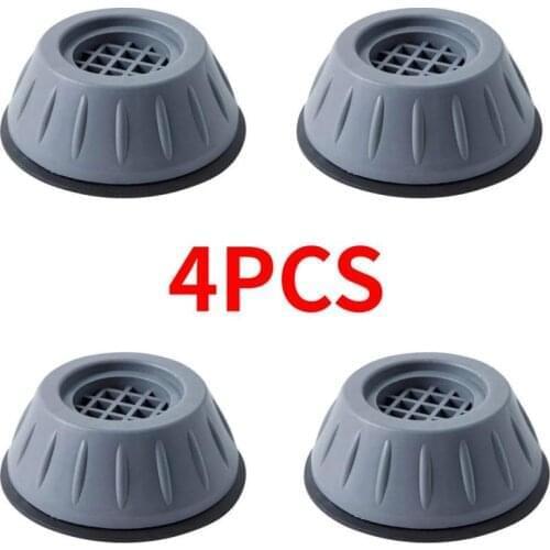 4Pcs Anti Vibration Feet Pads Washing Machine Rubber Mat Anti-Vibration Pad Dryer Universal Fixed Non-Slip Pad Household Gasket