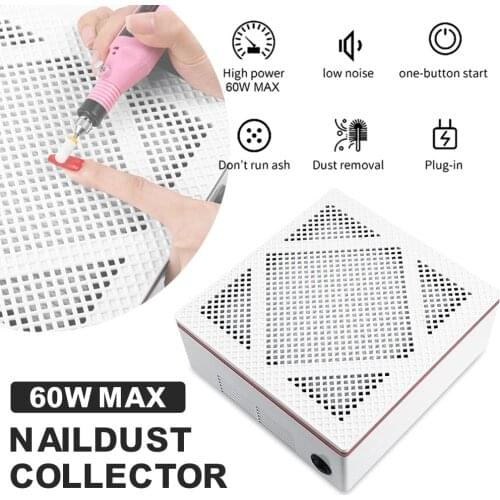 Nail Dust Collector Machine Detachable Filter Screen Nail Vacuum Filter Fan For Nail Drills Nail Extension For Home Nail Hot
