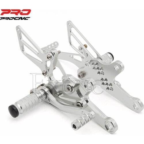 For Honda CBR150 CBR150R CBR125 2004-2010 Motorcycle Rearset Footpeg Footrest Adjustable Pedal Rearset Foot Peg Motor Pedals