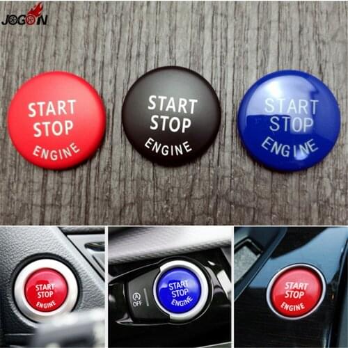 Engine Start Stop Push Switch Button Trim For BMW 3 5 Series E90 E92 E93 E60 X1 E84 X3 E83 X5 E70 X6 E71
