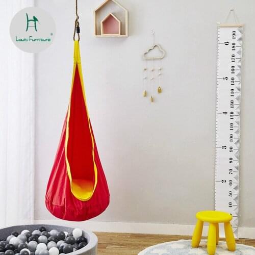 Louis Fashion Patio Swings Indoor Swing Childrens Hanging Basket Room Decoration Nordic Children Northern Europe
