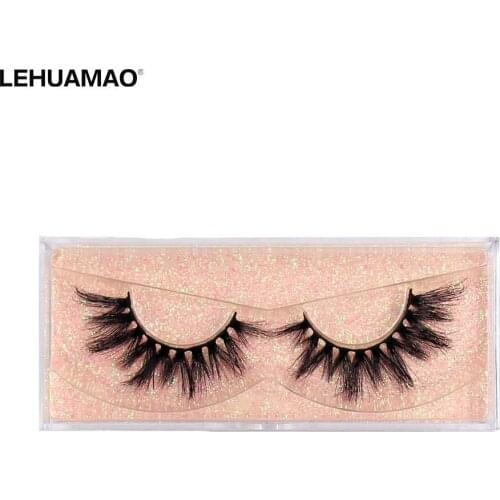 LEHUAMAO Makeup 3D Mink Hair False Eyelashes Natural/Thick Long Eye Lashes Wispy Makeup soft Eyelashes Beauty Extension Tools