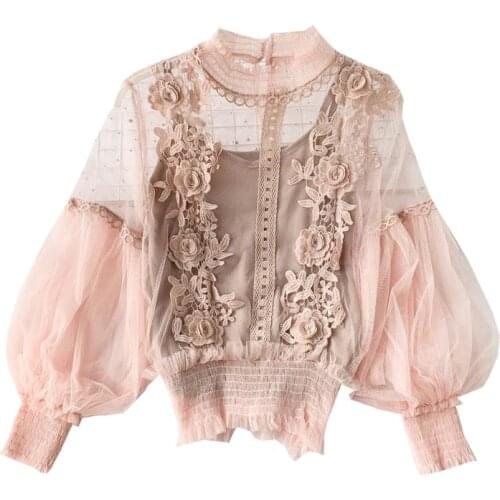 Кружевные блузки LIMINDSPCXQQ China At AliExpress