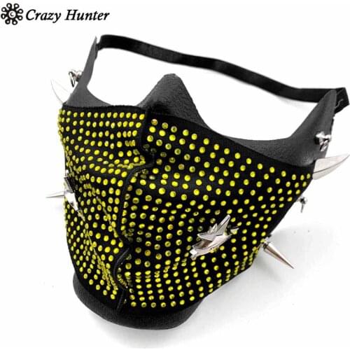 Cosplay Costume Mask Bling Rock Party Masquerade for Women Ladies