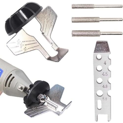 Chainsaw Sharpening Kit Electric Grinder Sharpening Polishing Attachment Set Saw Chains Tool Drill Rotary Accessories Set Best