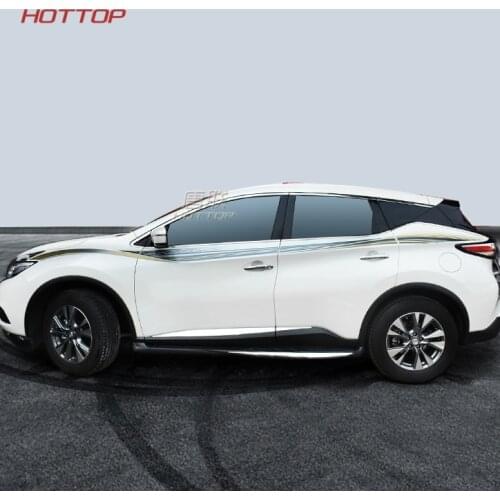 FIT For Nissan Murano 2016 2017 2018 Car Color Sticker And Waistline Sticker Auto Colored Strip