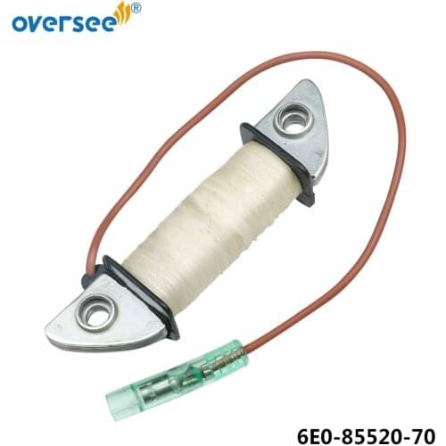 OVERSEE Outboard Charge Coil 6E0-85520-70 for Yamaha fitting Parsun 4HP 5HP Outboard engine