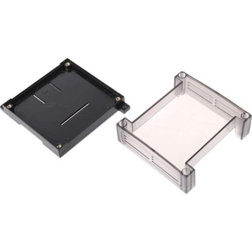 Transparent Plastic PLC Industrial Control Box Panel PLC Enclousure Case DIY PCB Shell