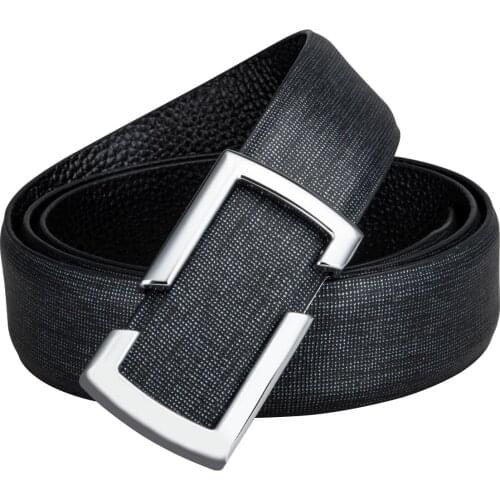 Luxury Designer Mens Smooth Buckle Belts High Quality Genuine Leather Belts Fashion Women Pin Buckle Belts Waistband DiBanGu