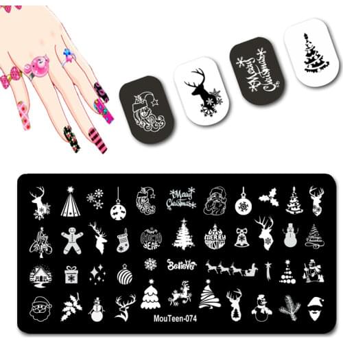 ONE PIECE Cartoon Figure Nail Stamper Caricature Luffy Template Nail Art Popular Cartoon Characters For Lady Nails #007