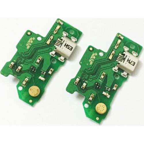 USB Charger Charging Port Dock Connector Flex Cable W/ Microphone Board Flex Cable Replacement Parts for Huawei Honor 8 Lite