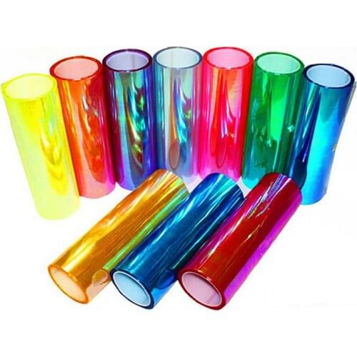 Vinyl Wrap Color Film 30cm * 100cm Car headlight Skin AUTO light lamp protection film translucent film Exterior Accessories