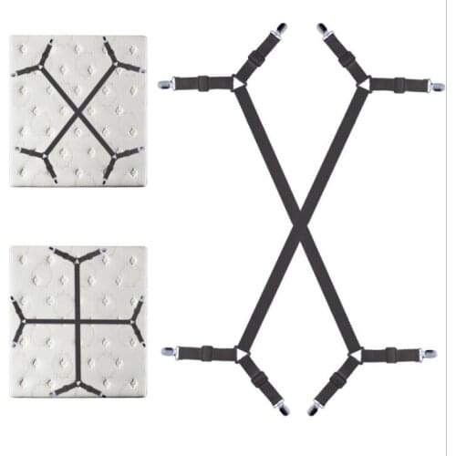 Fastener Mattress Cover Clips Adjustable Bed Fitted Sheet Straps Suspenders Grippers Home Textiles Organize Gadgets