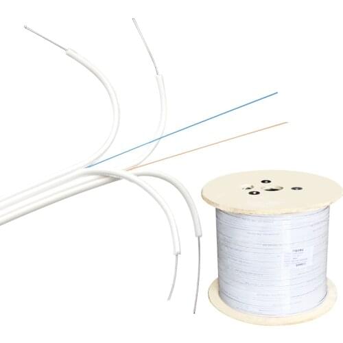 1 Core Indoor G657A FTTH 2 core Separated Parallel Cables Drop Fiber Optic Cable ,1000M