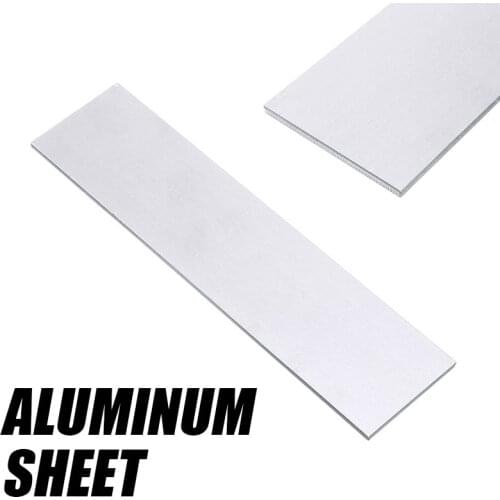 1Pcs 6061 Aluminum DIY Flat Bar Flat Plate Sheet 3mm Thickness 200x50x3mm with Wear Resistance For Machinery Parts
