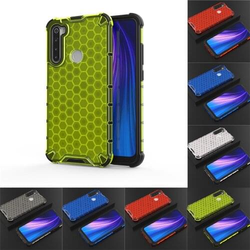 For Xiaomi Redmi K40 K30 K20 10X 4G 5G Pro Case Honeycomb Design Case for Redmi 9 Prime 9A 9C 8 8A 7A 7 Transparent Back Cover