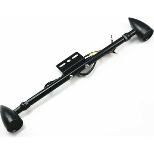 Black Front or Rear Led Turn Signal Light Bar for Cruiser Touring Custom Big Dog