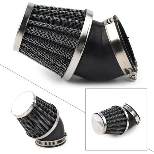 50mm Motorcycle Air Cold Filter Cleaner for Honda Yamaha Suzuki Kawasaki Scooter ATV Pit Dirt Bike Universal