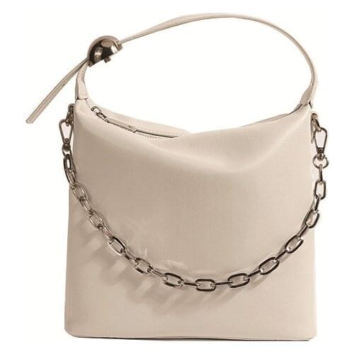 French Niche Bag New Leather Womens Bag Versatile One Shoulder Messenger Bag Large Capacity Tote Bag Straddle Bag