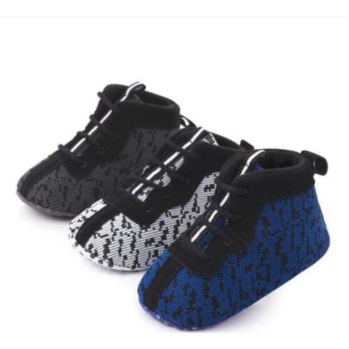Fashion Baby Shoes New Kids Boys Casual Shoes Newborn Cotton First Walkers Infants Soft Sole Sport Shoes Boots