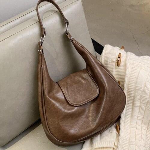 Fashion female bag brand designer ladies shoulder bag high quality leather large capacity tote bag brown hot selling new 2020
