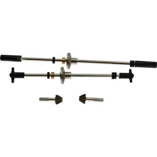 Upgrade RC Front Rear Axle Gear Kit 1/12 Scale Remote Control Buggy Car Hobby Vehicles Model Spare Parts Set Replacement